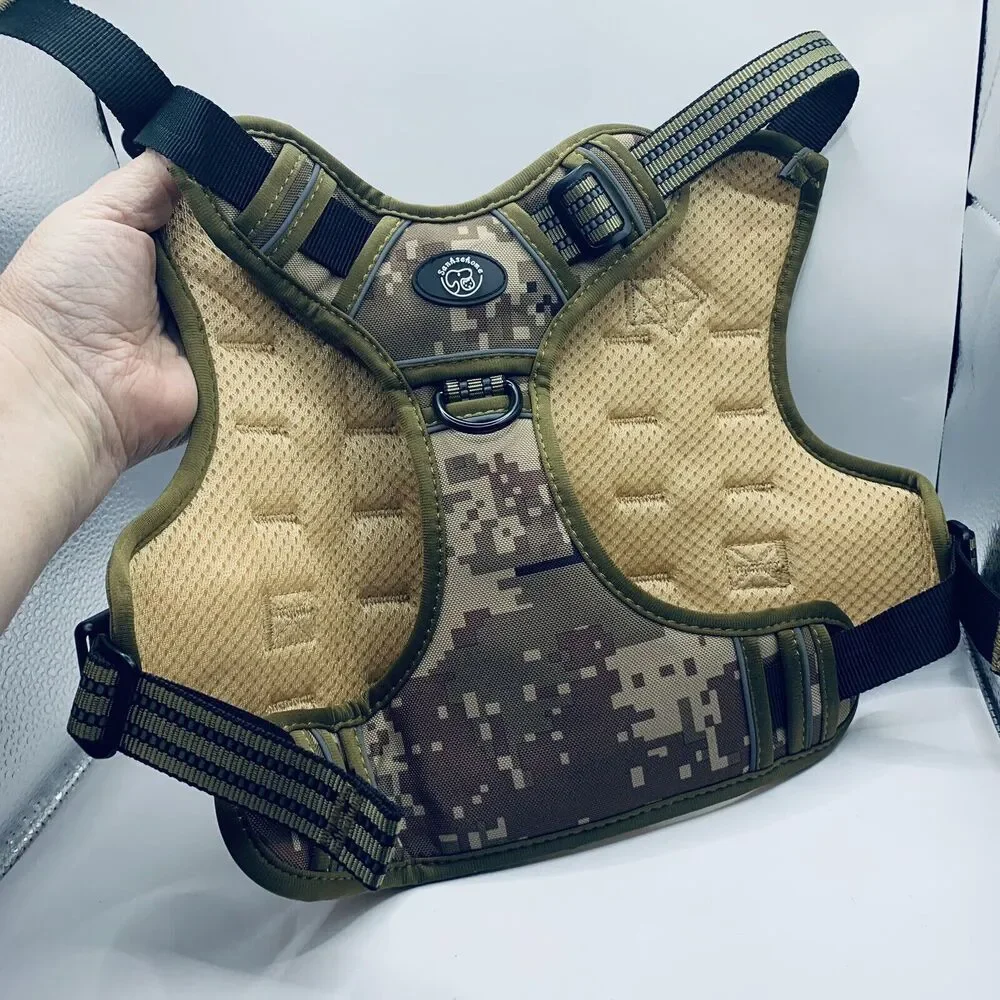 Tactical Dog Harness Camo With Molly Straps And Handle Sz Med NEW NO TAGS
